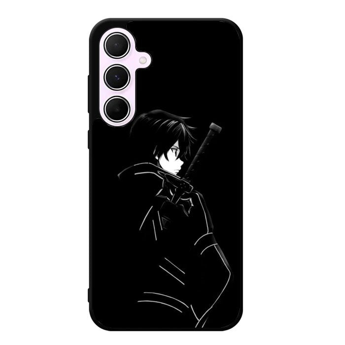 Sword Art Online Kirito Silouete Anime Lovers Samsung Galaxy A55 5G Case DC1814