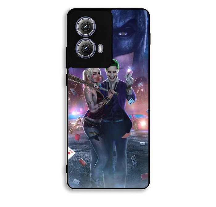 Joker And Harley Quinn Couple Motorola Moto Edge 2024 Case DC1775