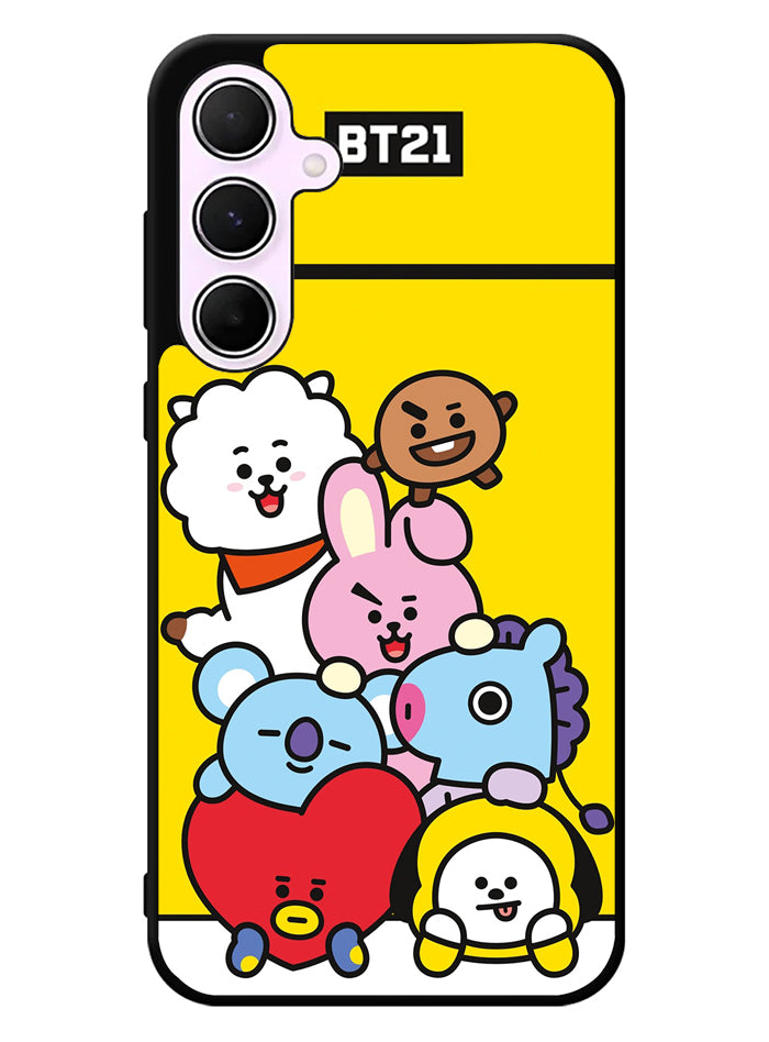 BTS BT21 All Characters Samsung Galaxy A35 5G Case