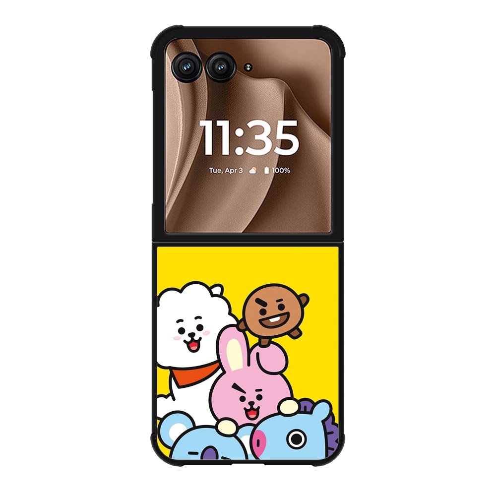 BTS BT21 All Characters Motorola Moto RAZR Plus 2025 Case