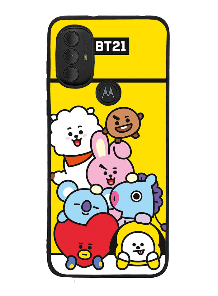 BTS BT21 All Characters Motorola Moto G Pure 2021 , Moto G Power 2022 Case