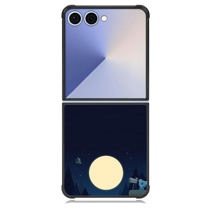 BTS Bt21 Team Camping In Forest Samsung Galaxy Z Flip 7 Case DC0253