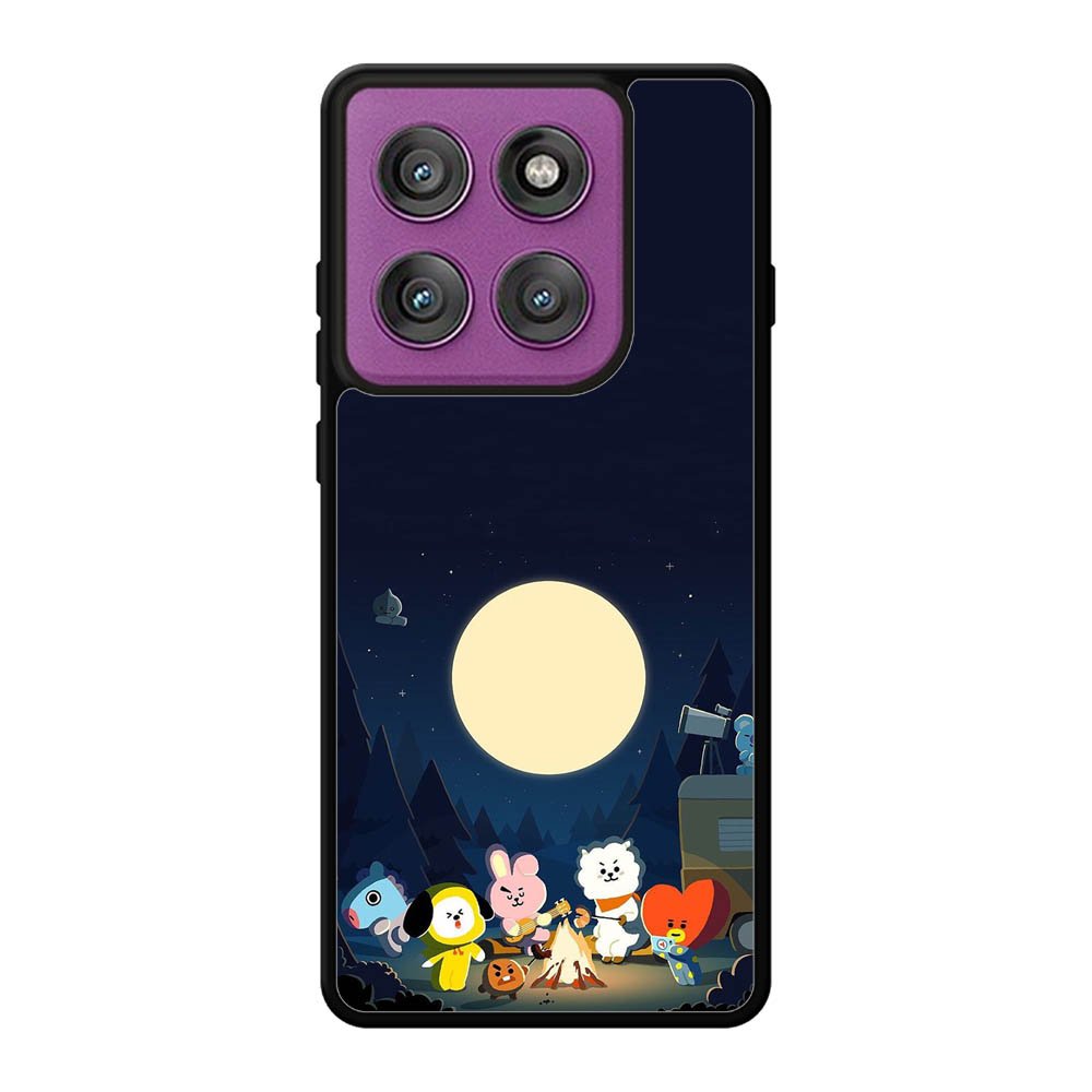 BTS BT21 Team Camping In Forest Motorola Moto Edge 60 Pro Case