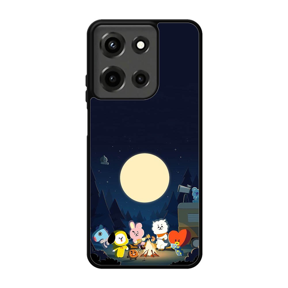 BTS BT21 Team Camping In Forest Motorola Moto G 5G 2025 Case DC2067