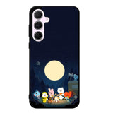 BTS Bt21 Team Camping In Forest Samsung Galaxy A55 5G Case DC0253