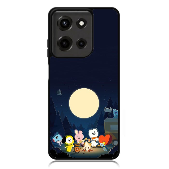 BTS Bt21 Team Camping In Forest Motorola Moto G Power 5G 2025 DC0253