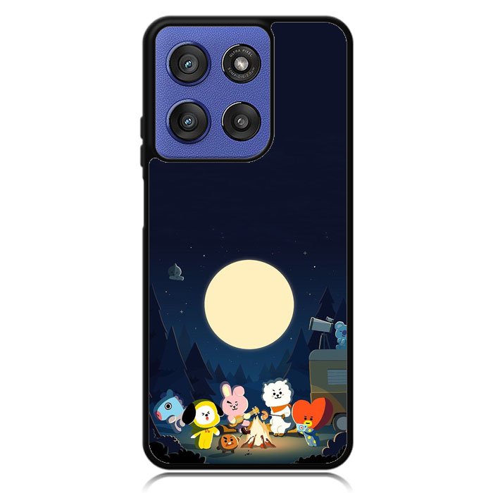 BTS Bt21 Team Camping In Forest Motorola Moto G Stylus 5G 2025 DC0253