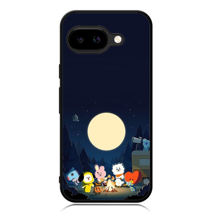 BTS Bt21 Team Camping In Forest Google Pixel 9A Case DC0253