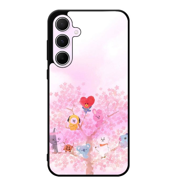 BTS Bt21 Sakura Summer Samsung Galaxy A35 5G Case DC0252