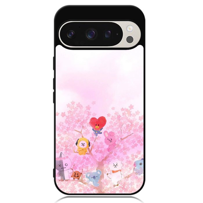 BTS Bt21 Sakura Summer Google Pixel 9 | Google Pixel 9 Pro Case DC0252