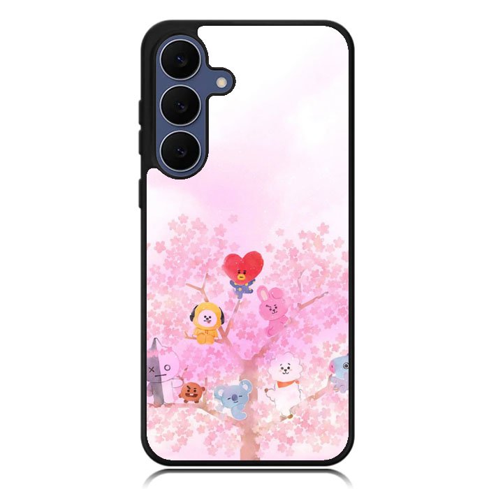 BTS Bt21 Sakura Summer Samsung Galaxy S24 Plus , Samsung Galaxy S24+ Case DC0252