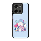 BTS BT21 Blue Texture Motorola Moto G 5G 2025 Case DC6280