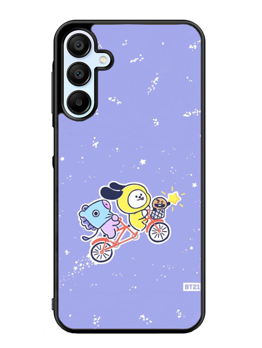BT21 BTS chimmy mang shooky Jimin Samsung Galaxy A25 5G Case