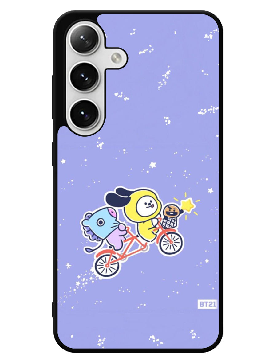 BT21 BTS chimmy mang shooky Jimin Samsung Galaxy S24 5G Case