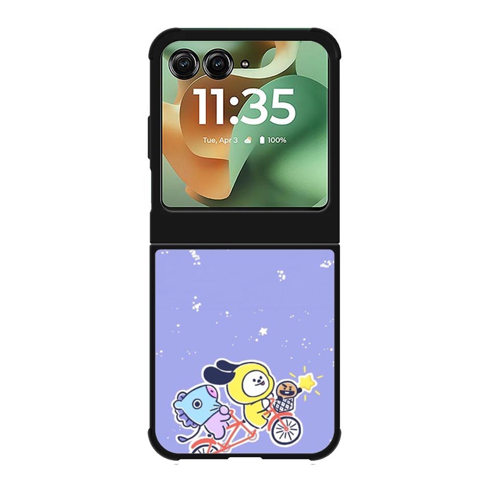 BT21 BTS chimmy mang shooky Jimin Motorola Moto RAZR 2025 Case