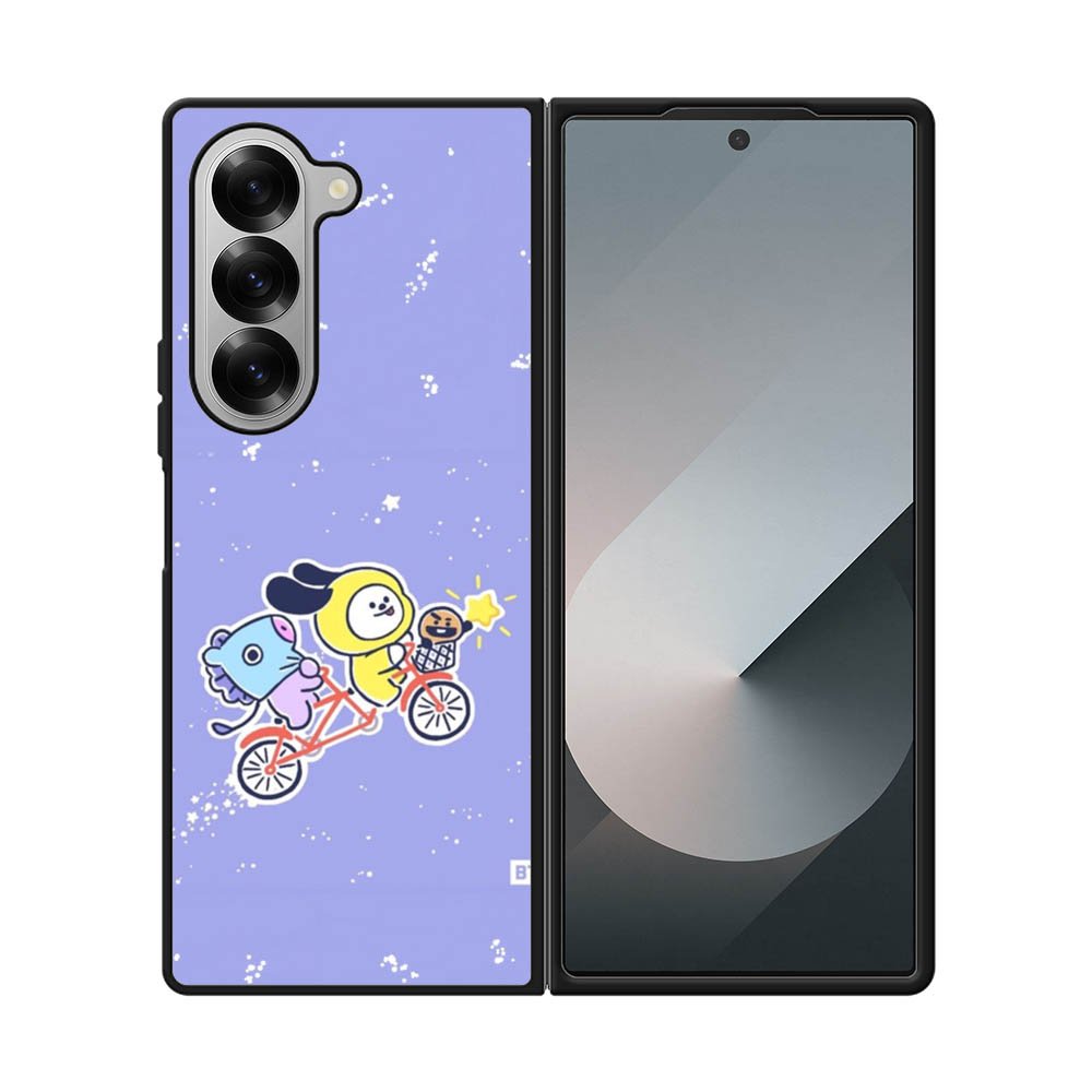 BT21 BTS chimmy mang shooky Jimin Samsung Galaxy Z Fold 7 5G Case