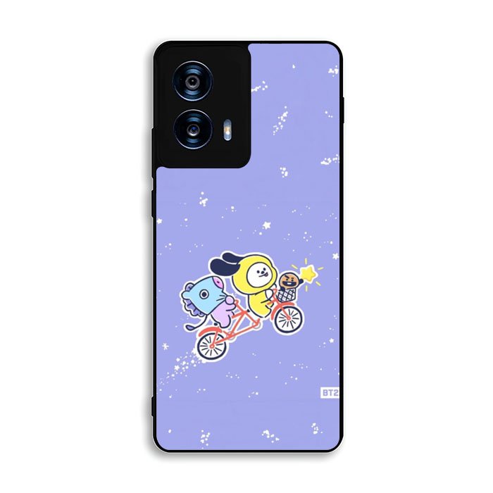 BT21 BTS chimmy mang shooky Jimin Motorola Moto G Power 5G 2024 Case DC1170