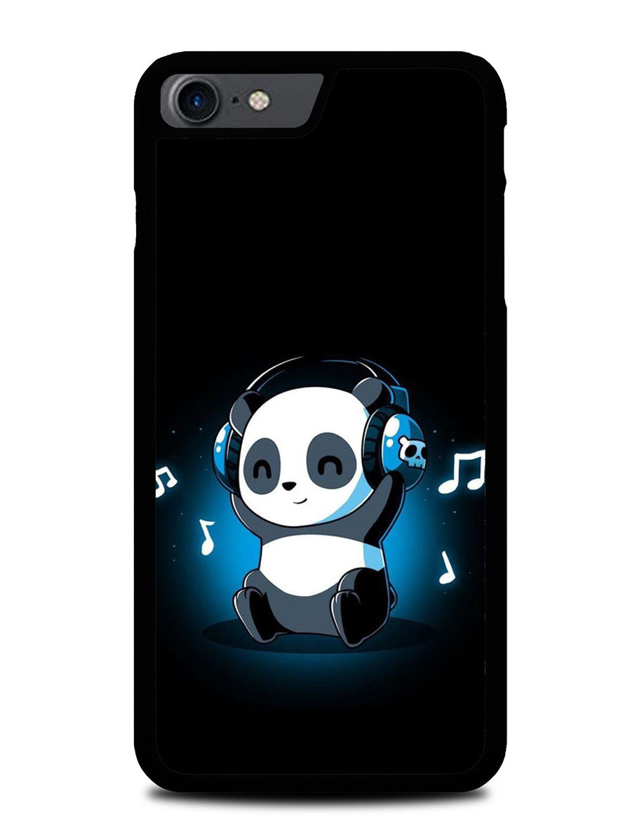 Panda Cute Music iPhone SE 2nd Generation 2020 Case BLN1123
