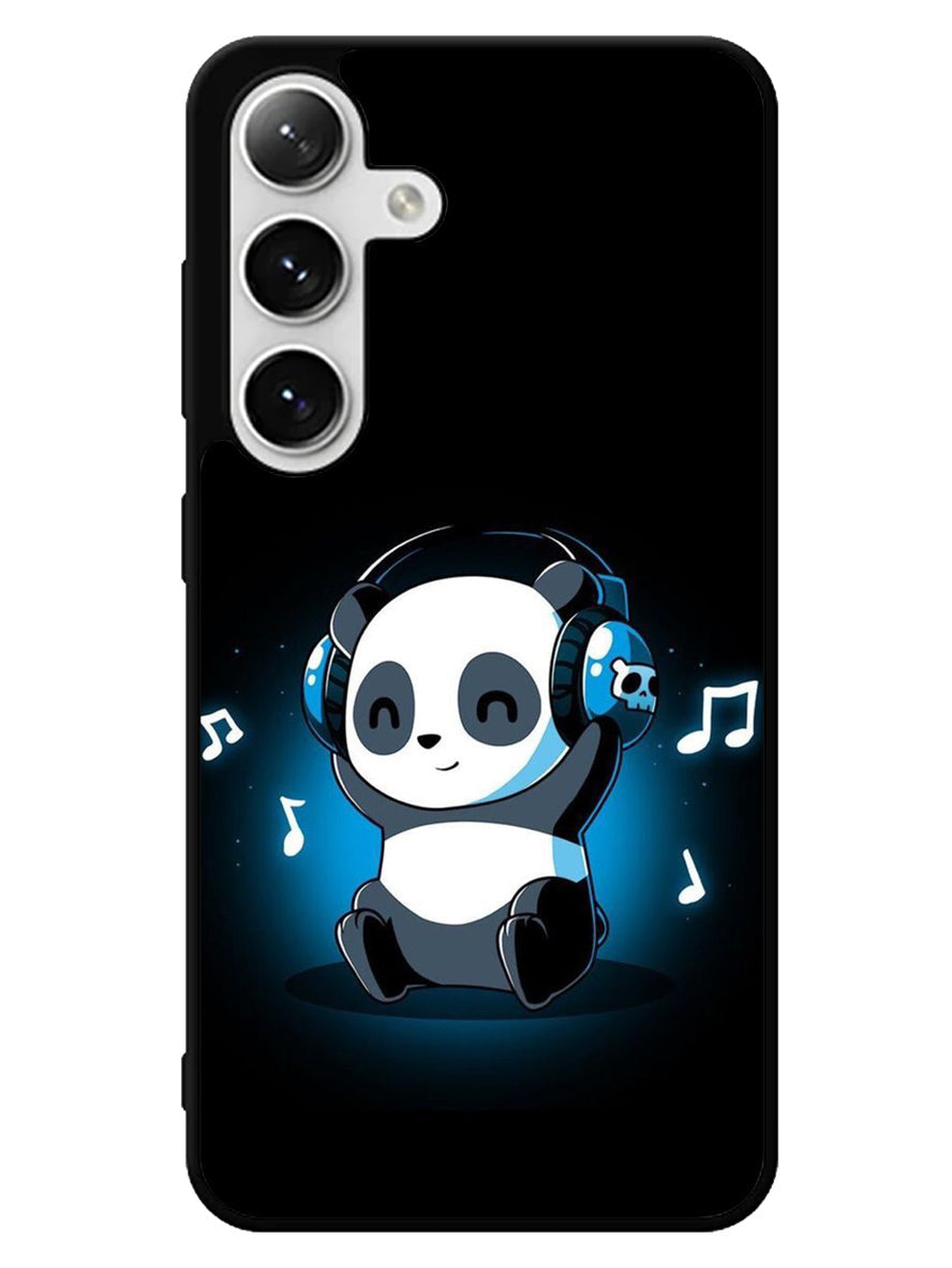 Panda Cute Music Samsung Galaxy S24 5G Case