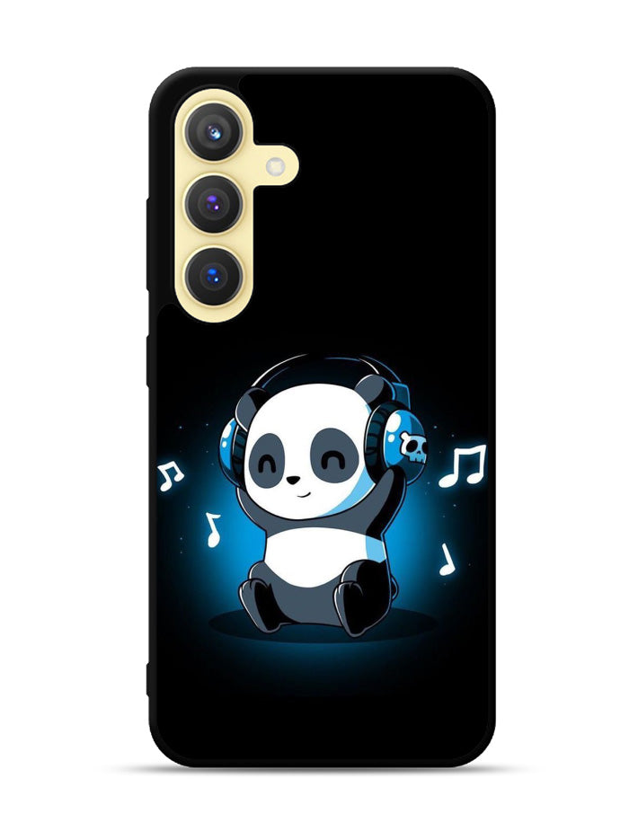 Panda Cute Music Samsung Galaxy S24 Plus 5G , Samsung Galaxy S24+ 5G Case