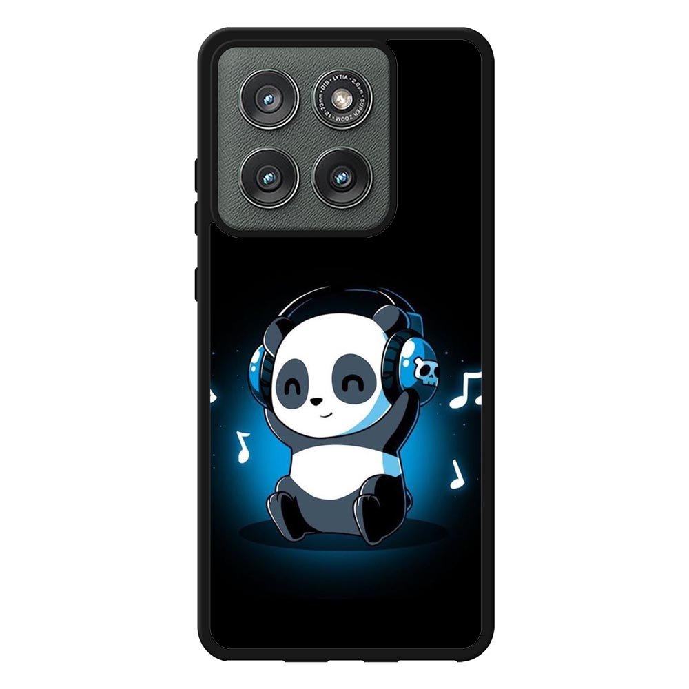 Panda Cute Music Motorola Moto Edge 2025 Case