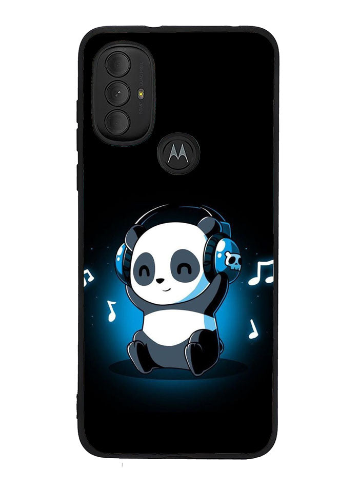 Panda Cute Music Motorola Moto G Pure 2021 , Moto G Power 2022 Case