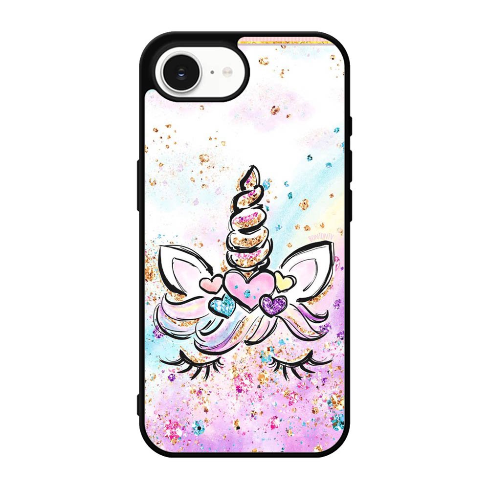 Cute Unicorn Sparkling iPhone 17e Case DC0419
