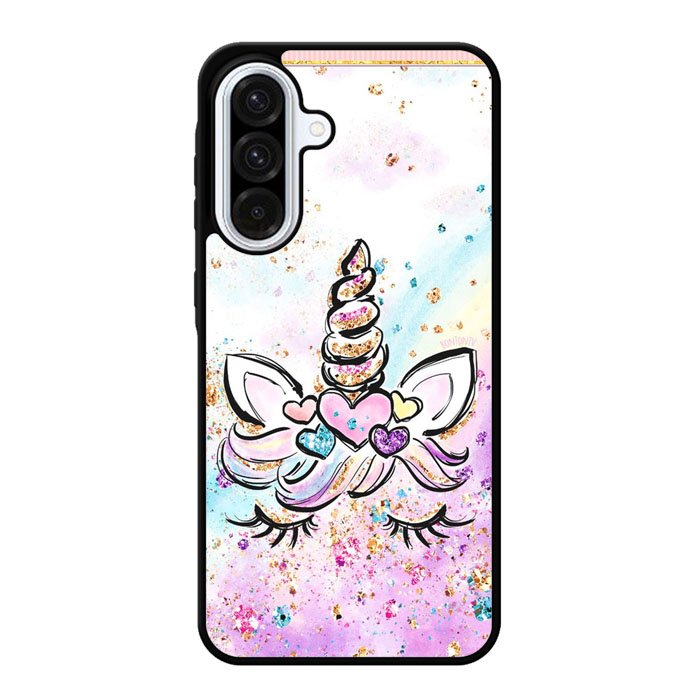 Cute Unicorn Sparkling Samsung Galaxy A56 Case DC0419