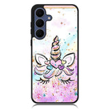 Cute Unicorn Sparkling Samsung Galaxy S25 FE DC0419