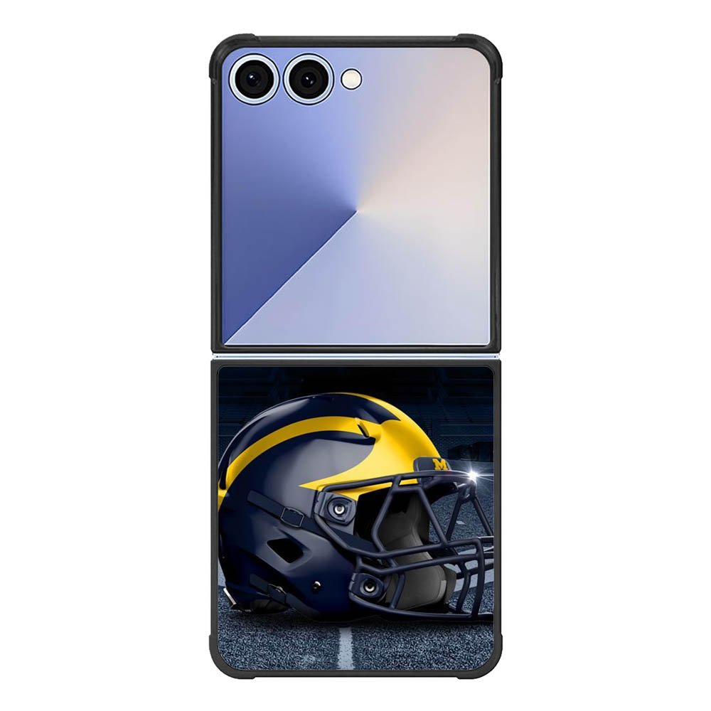 Michigan Wolverines Football 1st Samsung Galaxy Z Flip 7 5G Case
