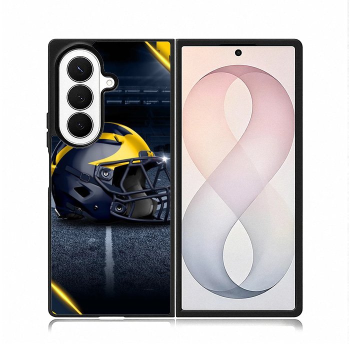 Michigan Wolverines Football Samsung Galaxy Z Fold 8 Ultra Case DC1150