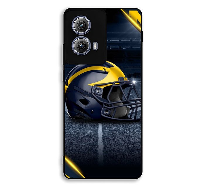 Michigan Wolverines Football 1st Motorola Moto Edge 2024 Case DC5956