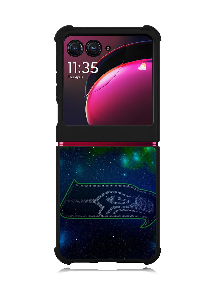 Seattle Seahawks Galaxy Motorola Moto Razr Plus 2023 , Moto Razr+ 2023 Case