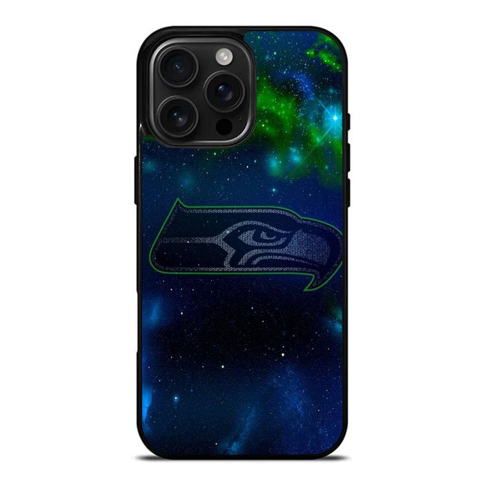 Seattle Seahawks Galaxy iPhone 16 Pro Case DC1649