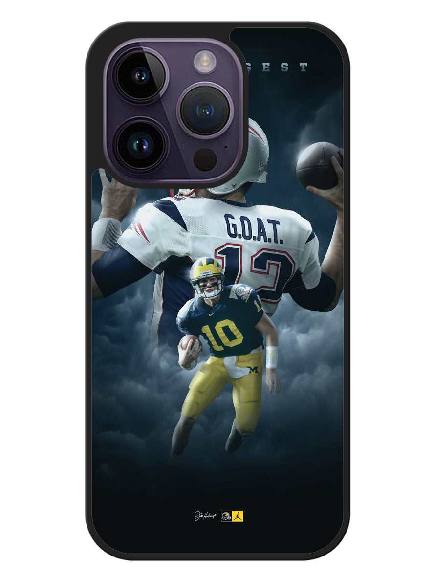 Tom brady the goat Michigan This Is Michigan iPhone 14 Pro Max Case BLN0225