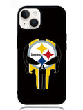Pittsburgh Steelers skull flags iPhone 14 Case BLN1055