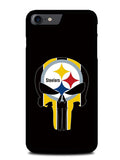 Pittsburgh Steelers skull flags iPhone SE 2nd Generation 2020 Case BLN1055