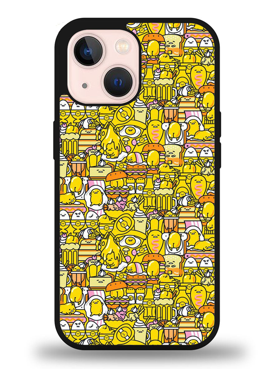 The Gudetama Pattern iPhone 13 Case