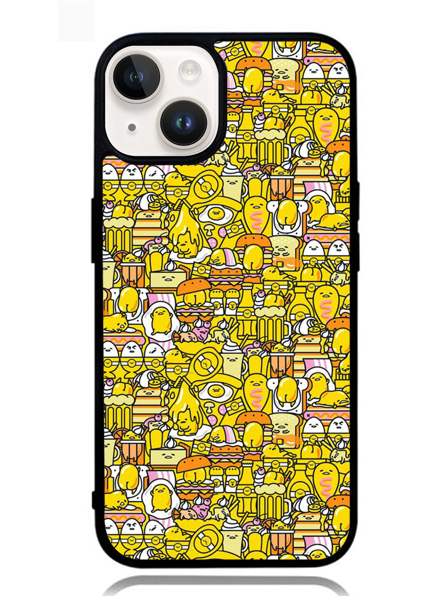 The Gudetama Pattern iPhone 14 Case