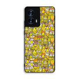 The Gudetama Pattern Motorola Moto G Power 5G 2024 Case DC6347