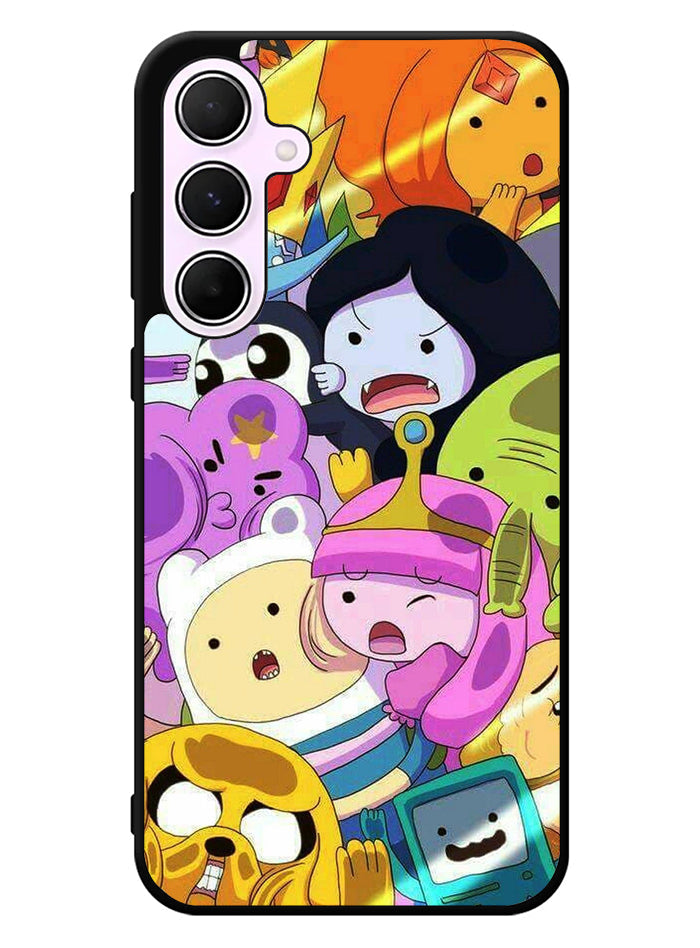 Adventure Time Doodle Samsung Galaxy A35 5G Case