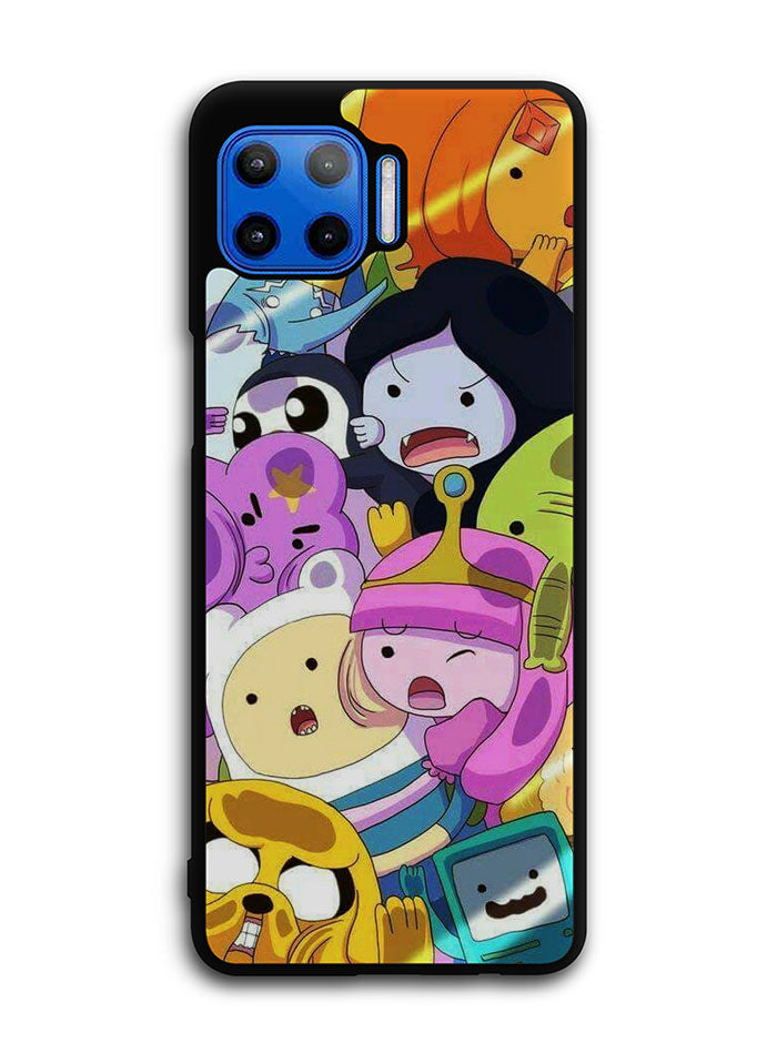 Adventure Time Doodle Motorola Moto One 5G Case , Moto One 5G UW Case , Moto G 5G Plus Case