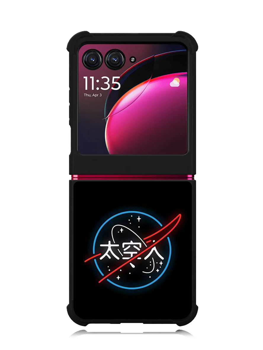 Japanese NASA Motorola Moto Razr Plus 2023 , Moto Razr+ 2023 Case