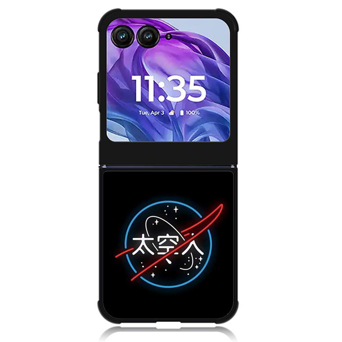Japanese NASA Motorola Moto Razr Plus 2024 , Moto Razr+ 2024 Case