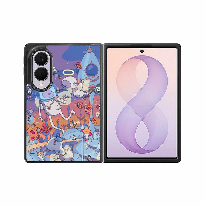 Adventure Time Under Water Samsung Galaxy Z Fold 8 Case DC0024