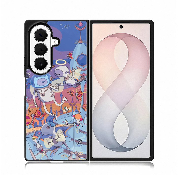 Adventure Time Under Water Samsung Galaxy Z Fold 8 Ultra Case DC0024