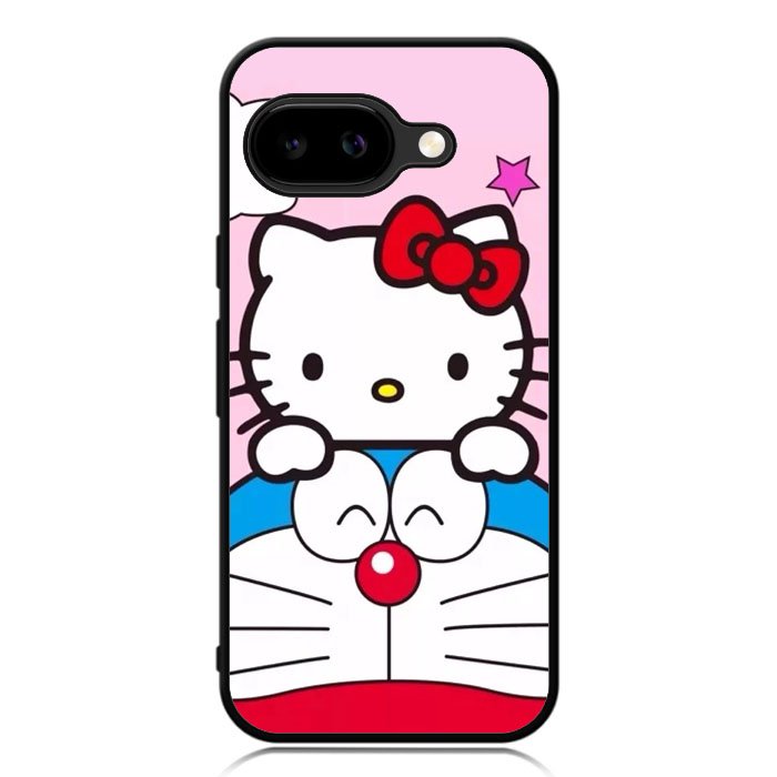 Doraemon And Hello Kitty Love Google Pixel 9A Case DC0546
