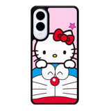 Doraemon And Hello Kitty Love Samsung Galaxy S25 Edge DC0546