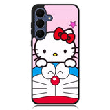 Doraemon And Hello Kitty Love Samsung Galaxy S24 FE Case DC0546