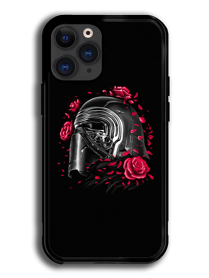 Star Wars Kylo Ren Helmet and Roses iPhone 13 Pro Case BLN6917